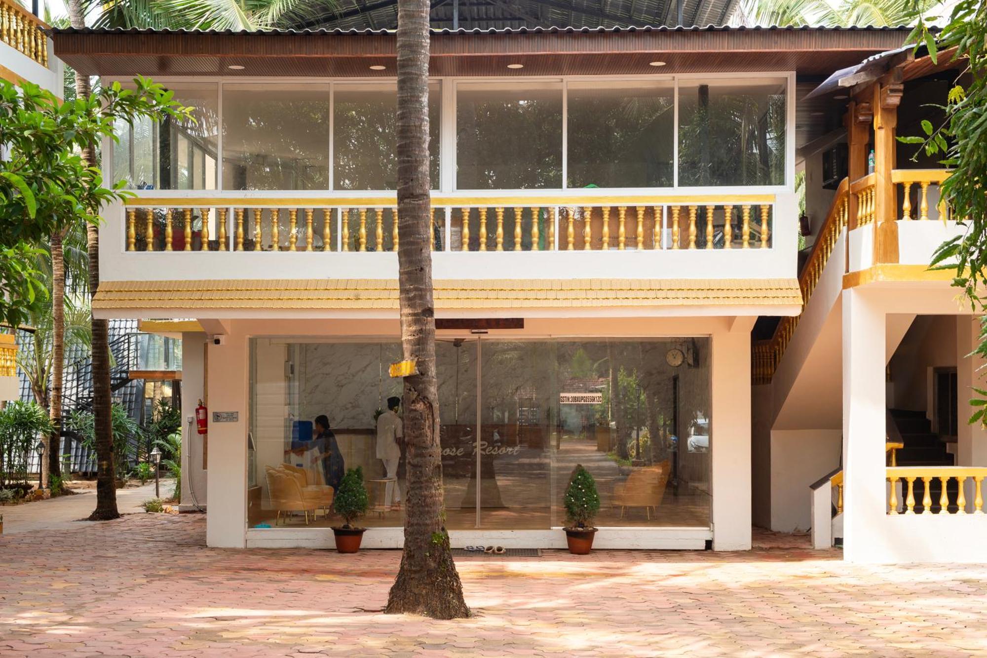 The Rose Goa Beach Resort Агонда Экстерьер фото